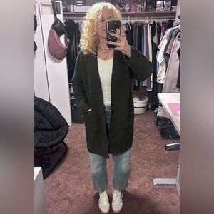 Uniqlo | Grey Open Cardigan
